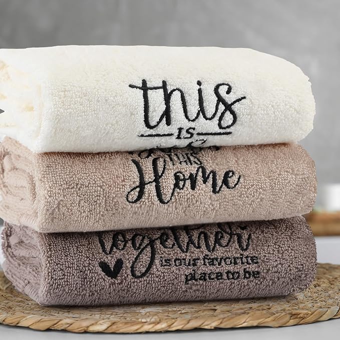 3 Pcs Farmhouse Decorative Hand Towels