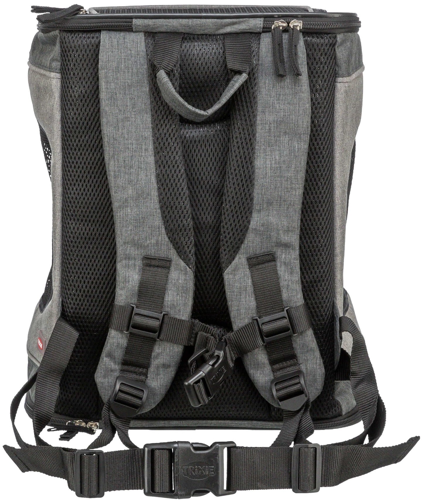 Trixie Rucksack Timon, 34 × 44 × 30 cm, schwarz/grau