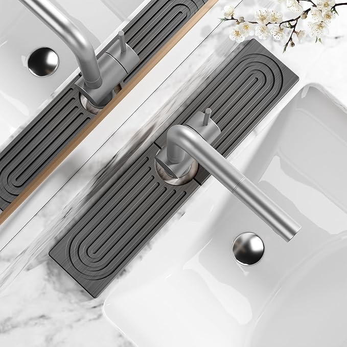 Stone Faucet Mat for Kitchen Sink