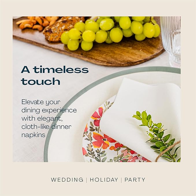 100-Pack Disposable Guest Towel Paper Napkin