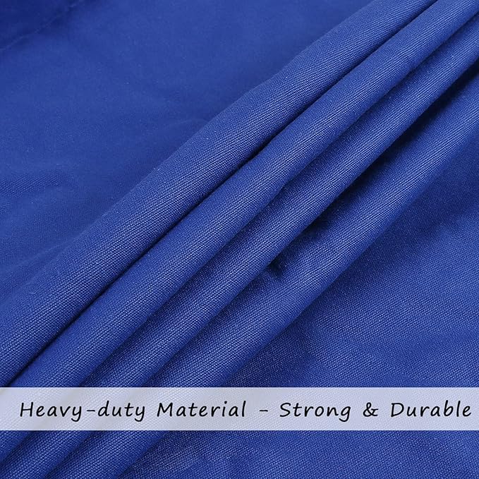 Cotton Canvas Laundry Bag with Handles & Drawstring Straps, Heavy Duty Extra