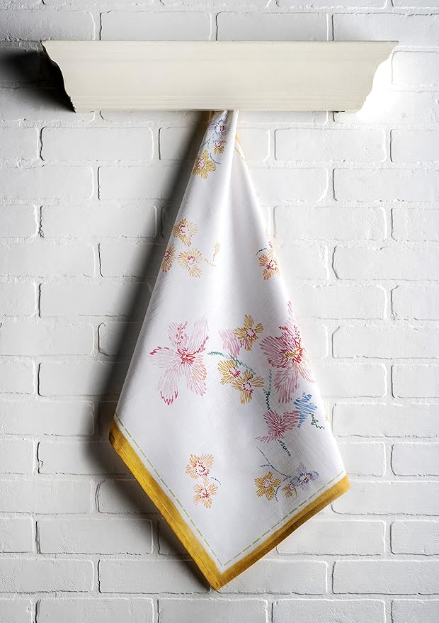 Maison d' Hermine Kitchen Towels Set of 3 100% Cotton 27.50" x 20" Reusable