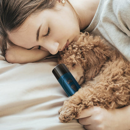 YABIFE Dog Nail Grinders, Dog Nails Clippers and Trimmers Kit, Super Quiet, Rechargeable, Pet Nail Grinder, for Small Large Dogs Cats Toenail Claw Grooming,3 Speeds,Dark Blue
