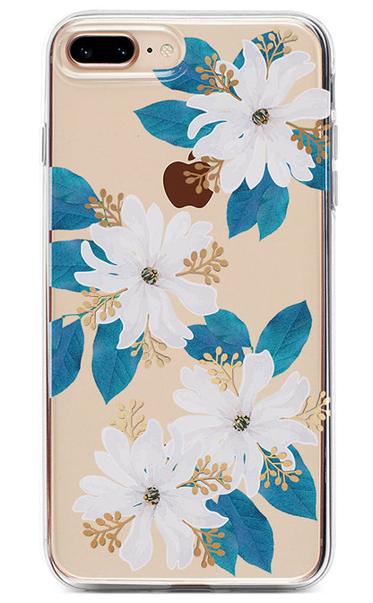 Casely iPhone 6/7/8 Plus Case | Stepping Up | Geo Rose Gold Marble | Classic Ultra Slim Design
