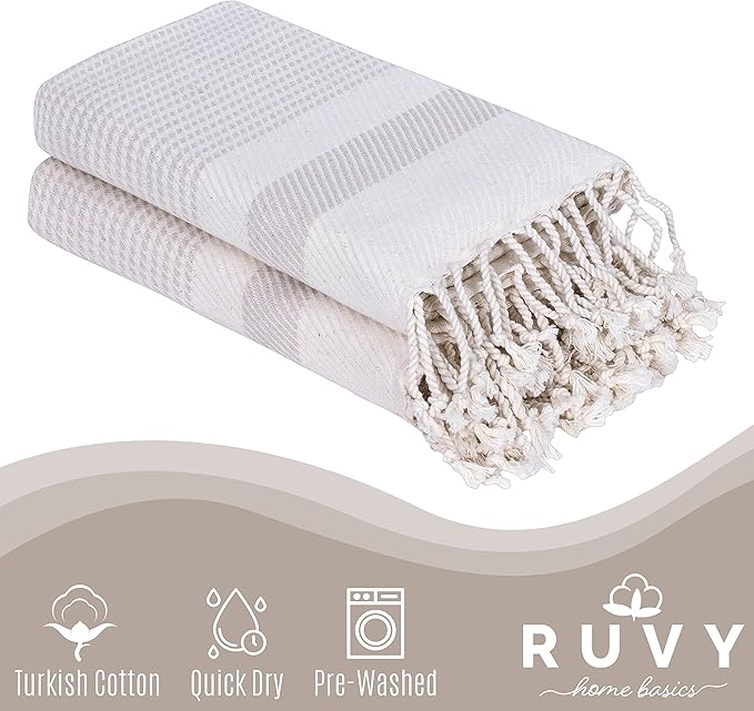 Ruvy Home Basics Turkish Hand Towels