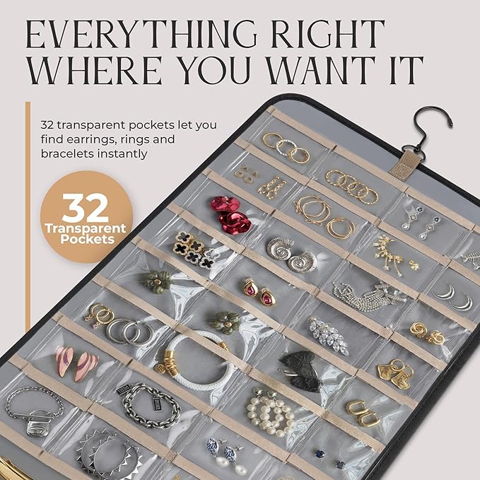 Hanging Jewelry Organizer Storage