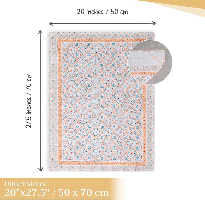 Maison d' Hermine Kitchen Towels Set of 3 100% Cotton 27.50" x 20" Reusable