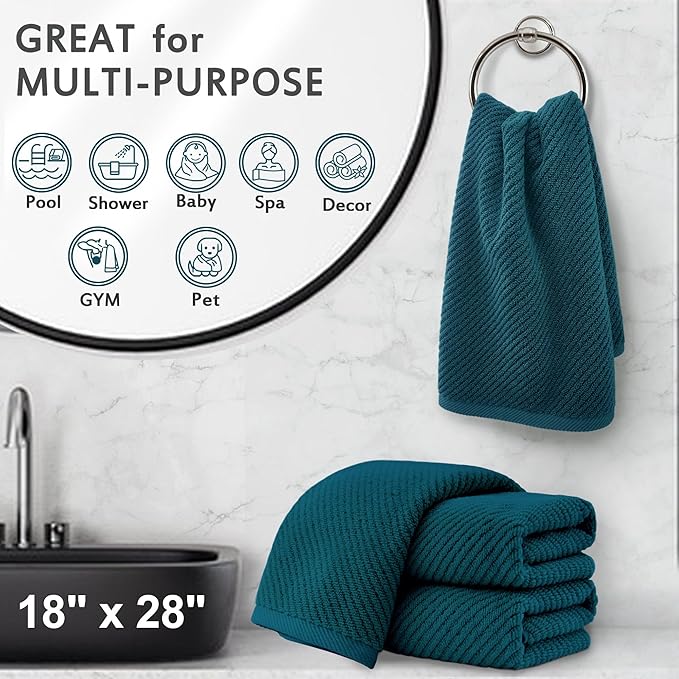 VOOVA & MOVAS Bathroom Hand Towels