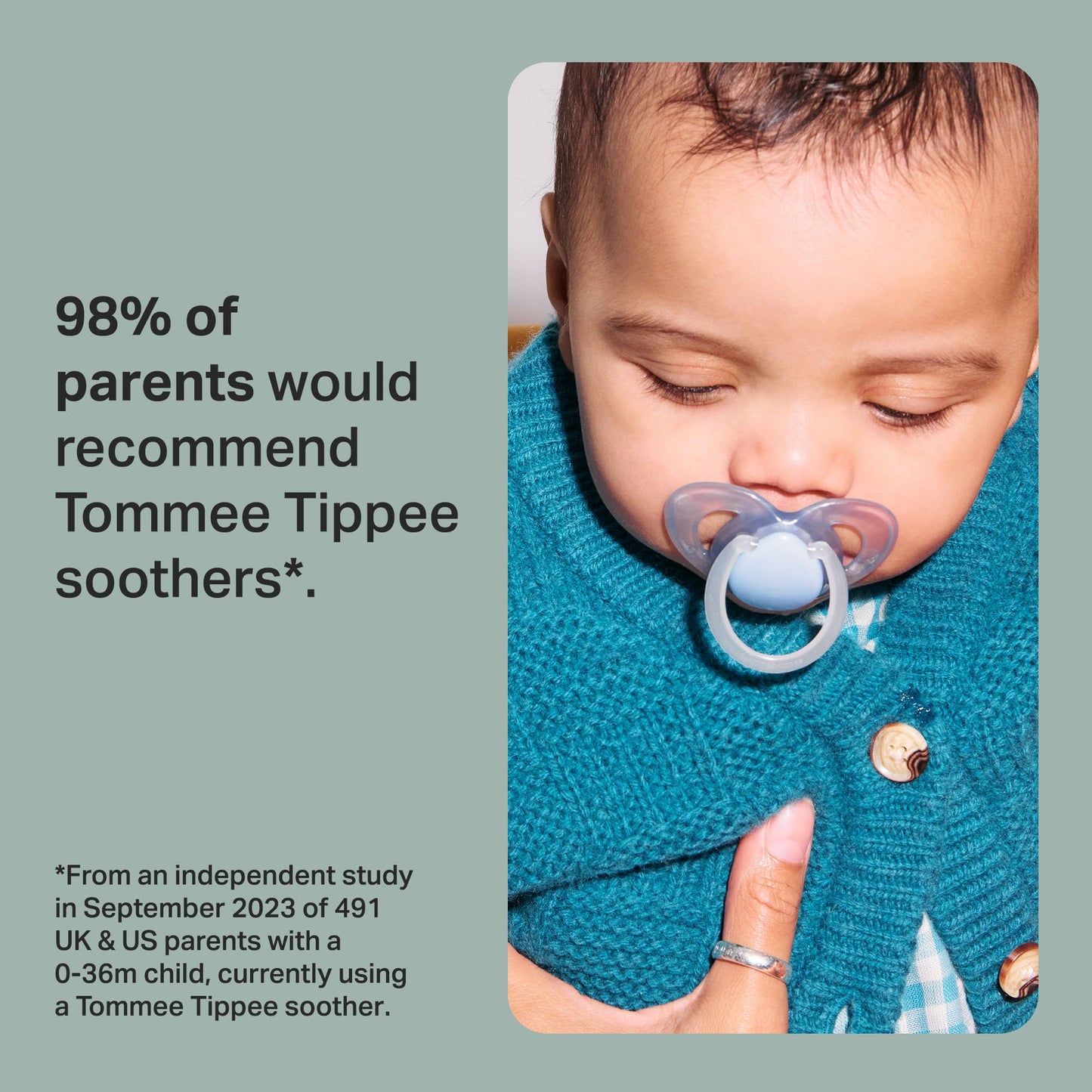Tommee Tippee Nighttime Soothers, 18-36m, 6 Pack, Glow in The Dark, Varied Colours and Designs, Symmetrical Orthodontic Dummy, BPA-Free Silicone Teat
