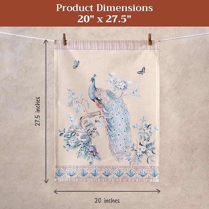 Maison d' Hermine Dishcloths 100% Combed Cotton Premium Easter Multi-Purpose