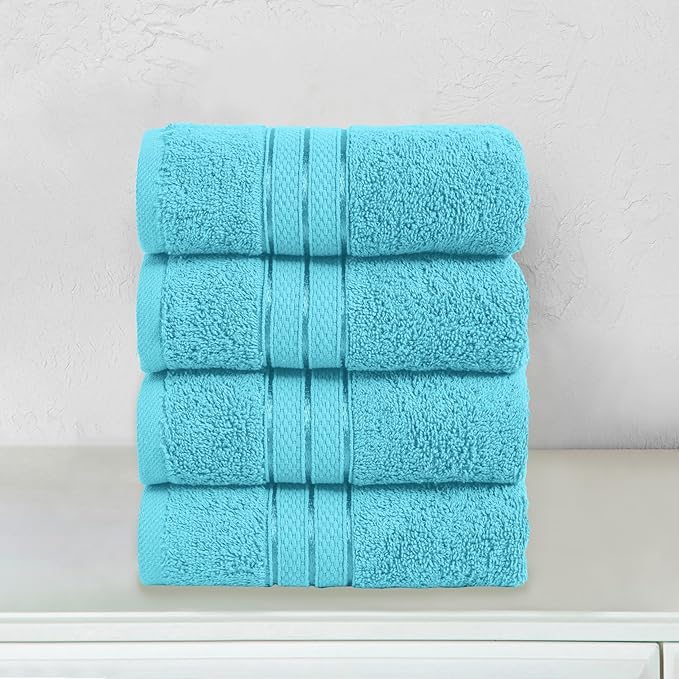 Elegant Comfort Three Line Popcorn Towel Set
