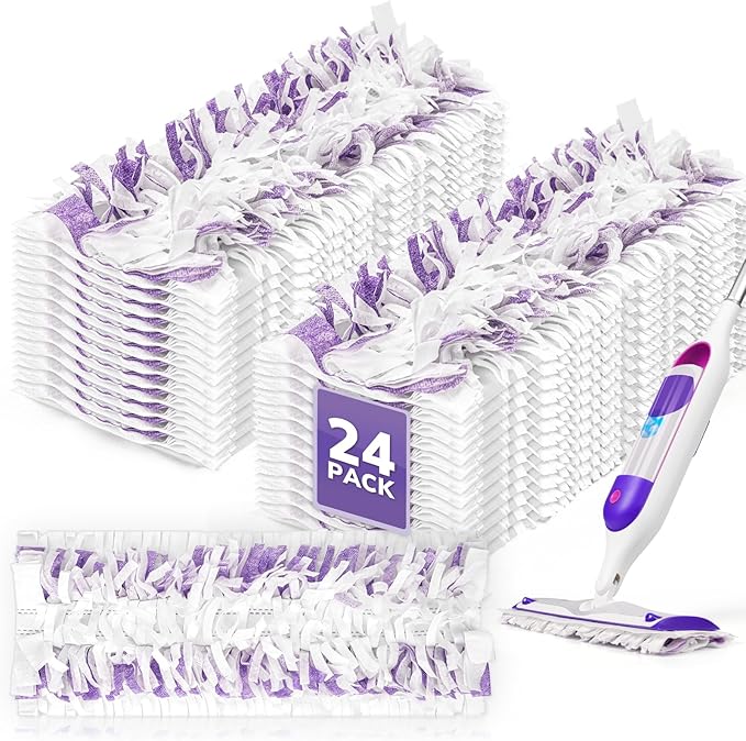 AIR U+ 24 Pack Disposable Power Mop Pads Refills