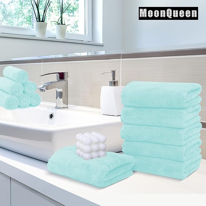 MOONQUEEN 6 Pack Premium Hand Towels