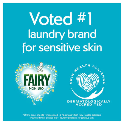 Fairy Non Bio Liquid Laundry Detergent, 101 Washes 3.131 l, Voted Number 1 For Sensitive Skin