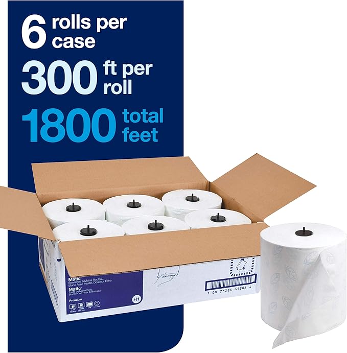 Tork Matic Extra Soft Paper Hand Towel Roll White