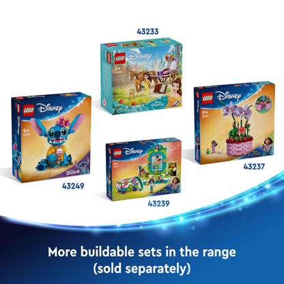 LEGO | Disney Stitch Building Toy for 9 Plus Year Old Kids, Girls & Boys, Creative Play set with Ice-Cream Cone and Character Figure, Fun Birthday Gift for Fans 43249