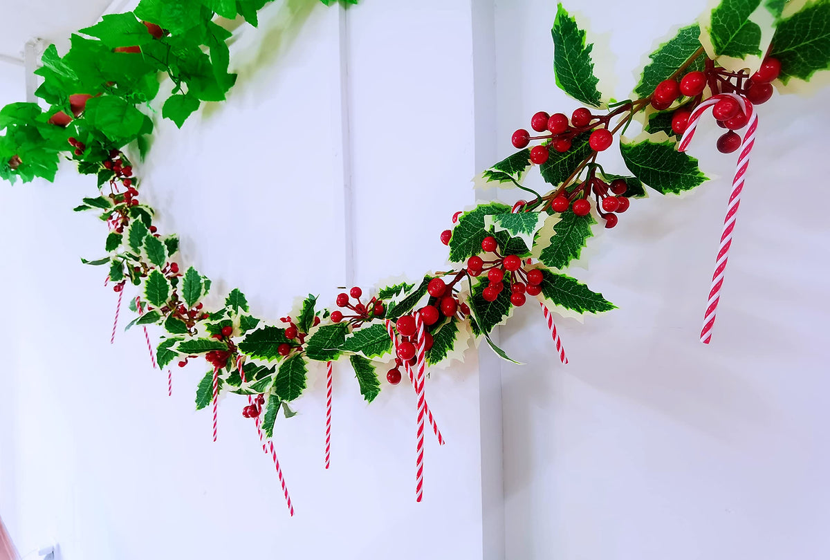 50 Pcs Christmas Candy Canes 5.9 inch Plastic Christmas Tree Hanging Ornaments Twisted Red White Crutch Candy Canes for Xmas Home Indoor Outdoor Party Decoration (red White)