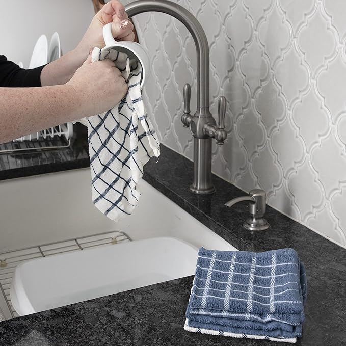 Ritz Premium 3-Pack Kitchen Towel & 6-Pack Dish Cloth Set