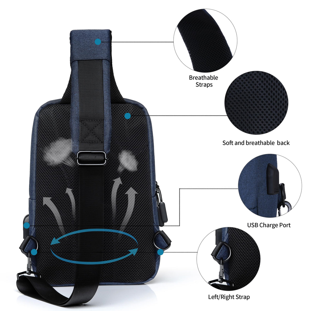 ZMEIKJ 9-11 Inch iPad Bag Tablet Sleeve Satchel Messenger Sling Shoulder Strap Carrying Case for Fire Laptop Kindle or Others