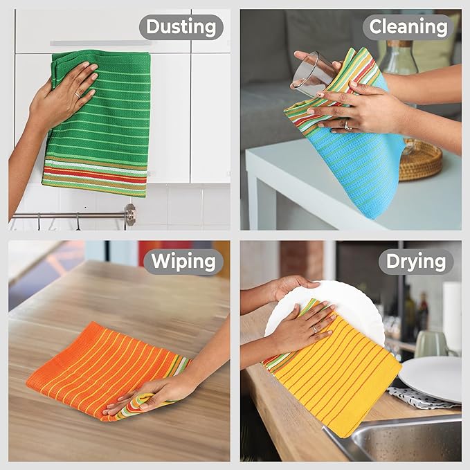 Urban Villa Kitchen Towels 100% Cotton Dish Towels