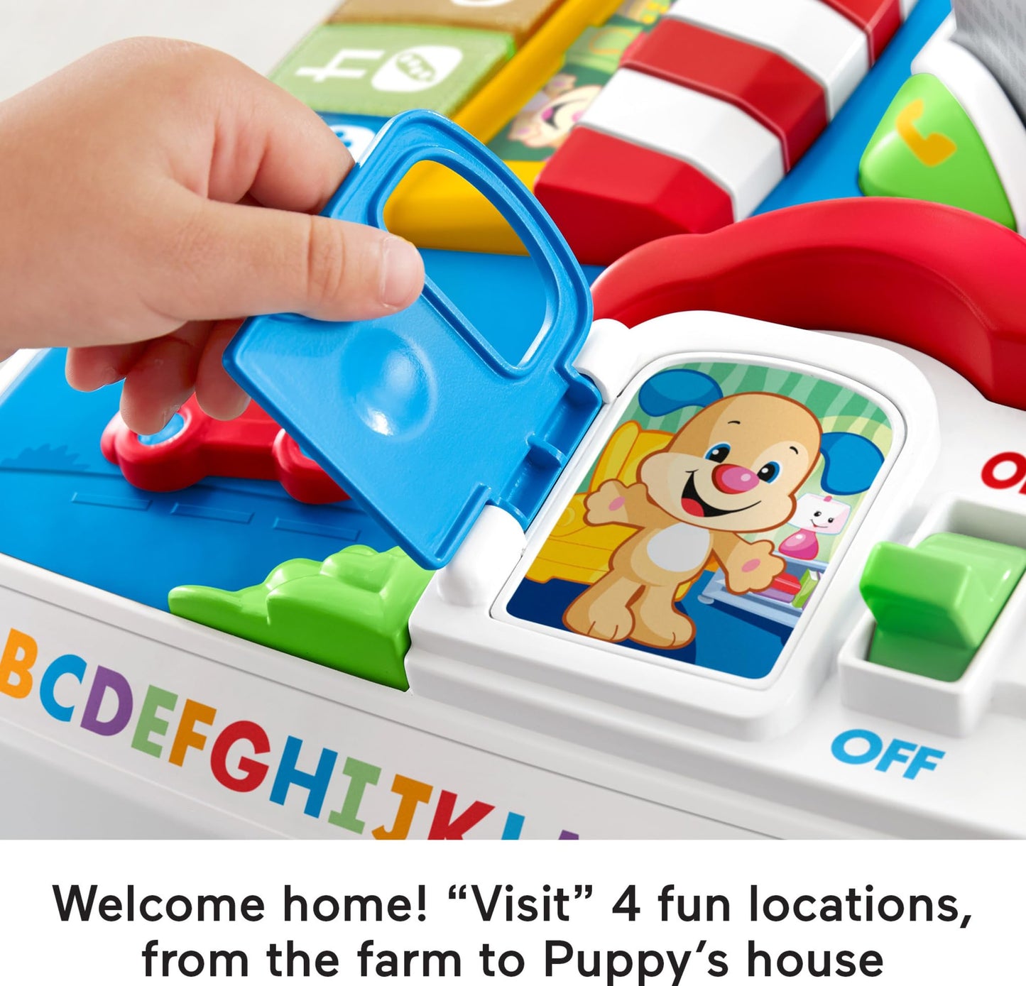 Fisher-Price Mattel Multi-Learning Table, 3 Game Modes, Multicolor (DRH34)