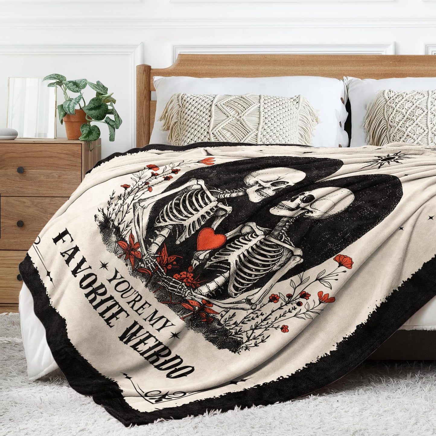 Juratar Valentines Day Gifts for Him Her, Anniversary Blanket for Women Men, Birthday Gifts for Boyfriend Girlfriend, I Love You Gift, Engagement, Wedding Gift for Wife, Husband, Couple, 60"X50"