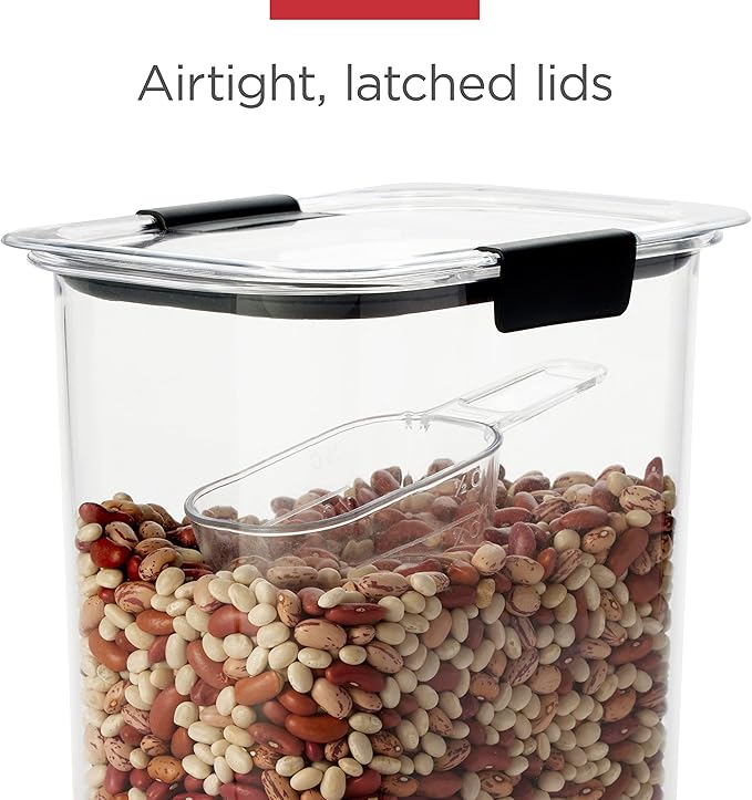 Rubbermaid Brilliance BPA-Free Airtight Food Storage Containers