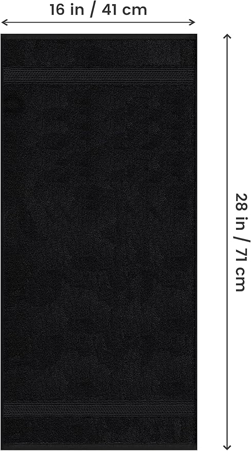 Utopia Towels 6 Pack Premium Hand Towels Set, 16 by 28 inches, 100% Ring Spun