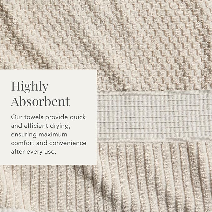 NY Loft 100% Cotton 2 Pack Bath Sheet Towel Set | Super Soft & Absorbent