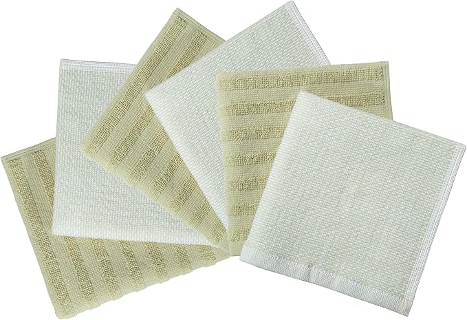 Bumble Premium Dish Cloths 13"x13" | 100% Natural Ring Spun Cotton | 400 GSM |