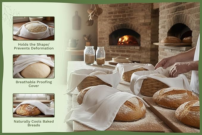 Bread Towels for Proofing Cover