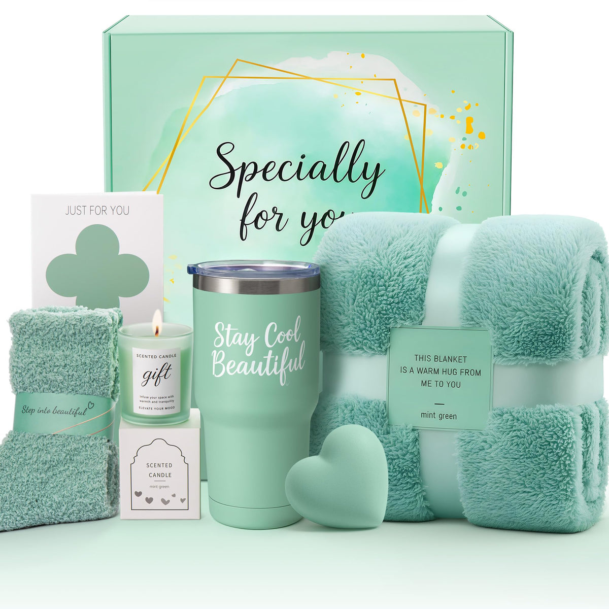 Mother's Day Pampering Gift Set for Her – Luxury Relaxation & Self-Care – Perfect for Birthdays, Christmas, Valentine's Day, Get Well – Ideal for Mom, Wife, Sister, Best Friend, Boss, Her, Grandma