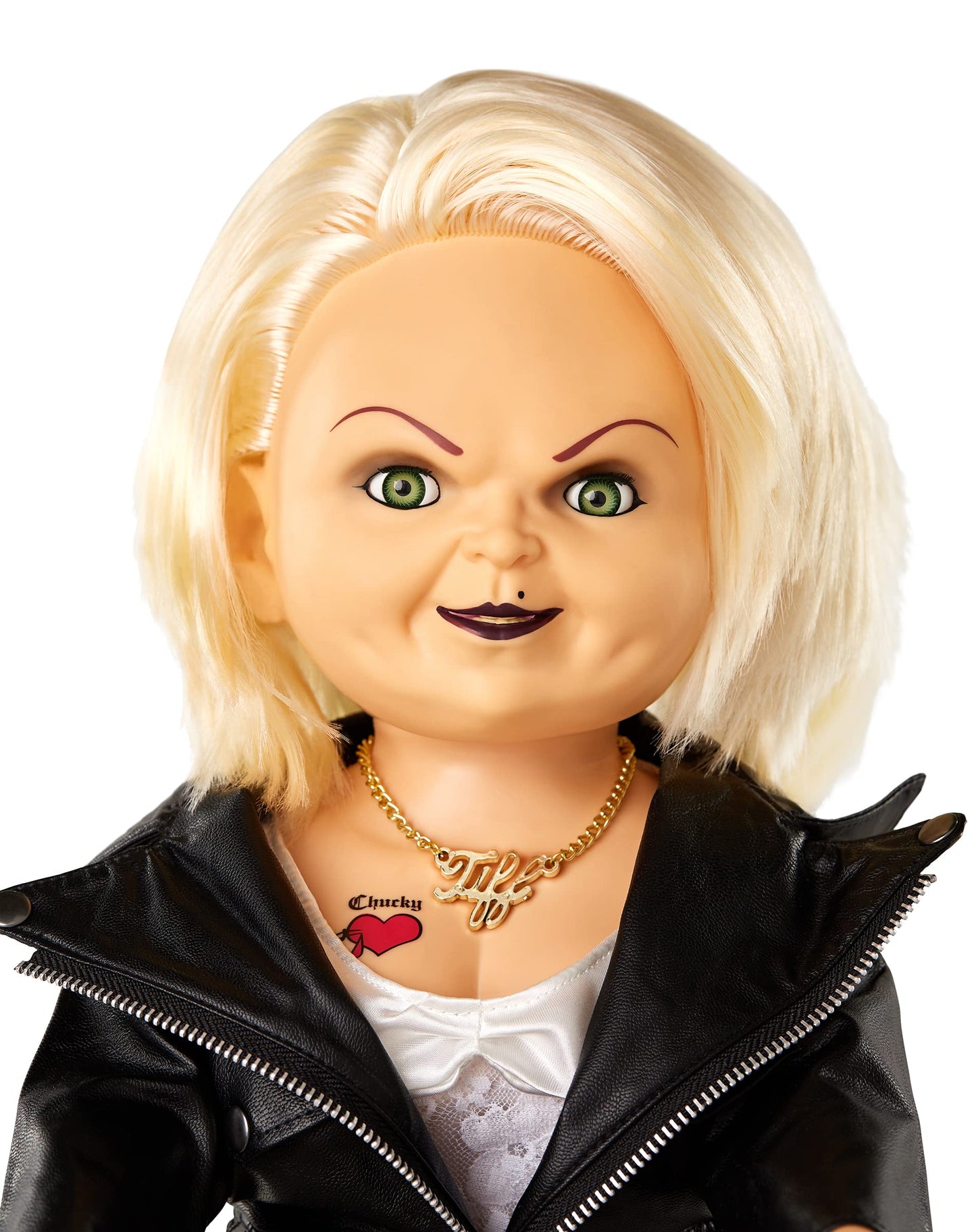 Spirit Halloween Talking Tiffany Doll | Officially Licensed | Horror Decor | 20 Inches Tall | Talking and Moving Prop