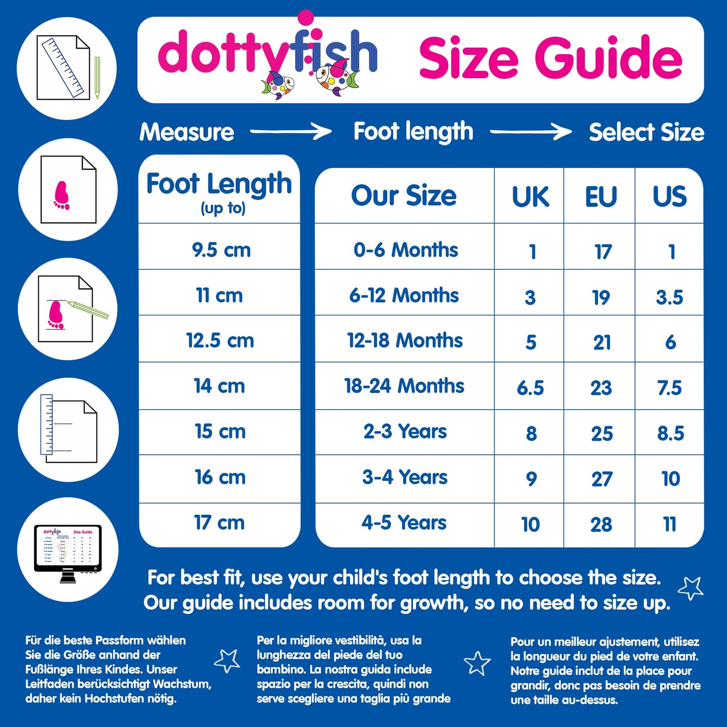 Dotty Fish Girls Soft Leather Baby and Kids Barefoot Shoes. Non-Slip Suede Soles. Elasticated Ankles, Podiatry Approved, Breathable, Lightweight & Flexible - White & Pink Hearts 12-18 Months