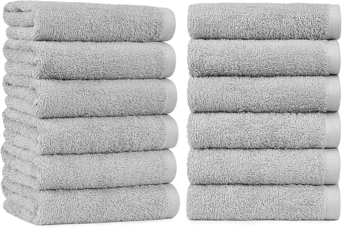 Amazon Basics Soft and Thick Cotton Hand Towels