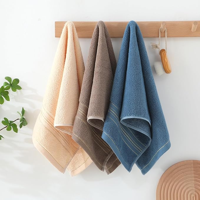 2 Pack Hand Towels for Bathroom