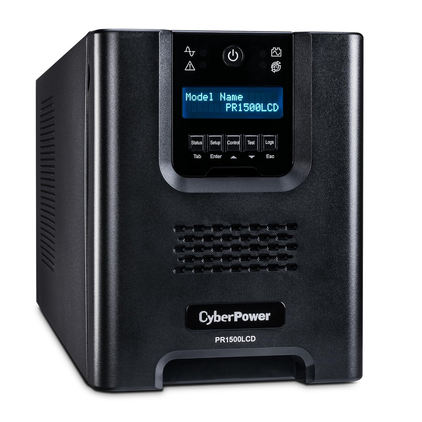 CyberPower PR1500LCD Smart App Sinewave UPS Battery Backup and Surge Protector, 1500VA/1500W, 8 Outlets, AVR, Mini-Tower, UL Certified