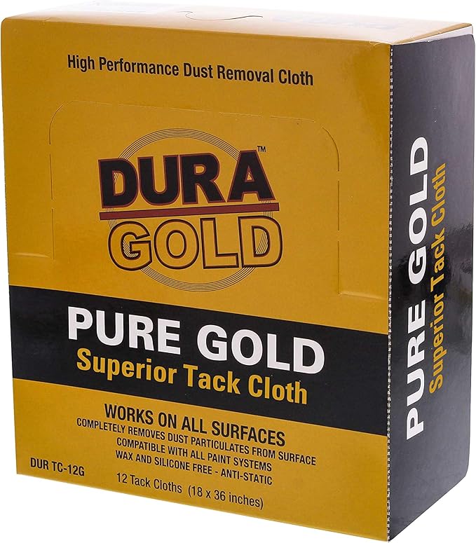Dura-Gold - Pure Gold Superior Tack Cloth, Woodworking, Automotive Paint