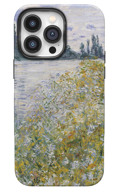 Casely iPhone 14 Plus Case | Sage Garden | Green Floral | Compatible with MagSafe | Bold Protective Design