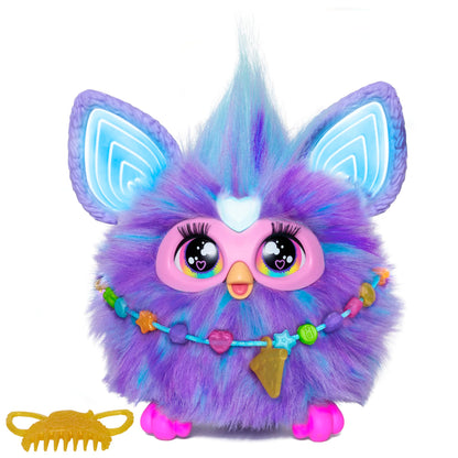 Furby Electronic Plush Toy with Sounds for Kids, Plush Toys, Interactive Talking Furby Collectible, 15 cm/6 inch, Soft to the Touch