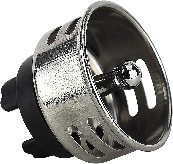 Plumb Pak 878PC Keeney Stainless Steel Junior Duo Bar Sink Strainer