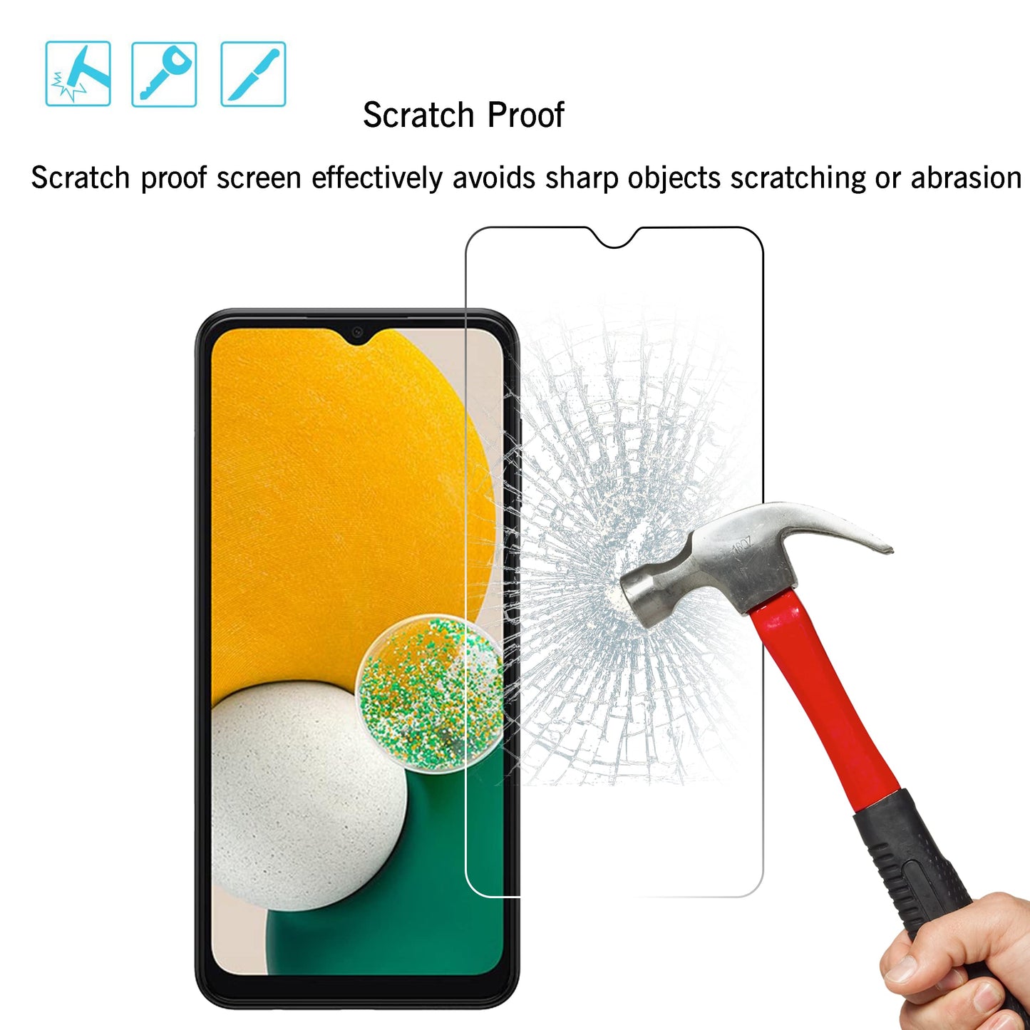 Ailun Screen Protector for Galaxy S22+/S22 Plus 5G 6.6 Inch Display 3Pack + 3Pack Camera Lens Tempered Glass Fingerprint Unlock 0.25mm Clear Anti-Scratch Case Friendly [Not For S22 Ultra]