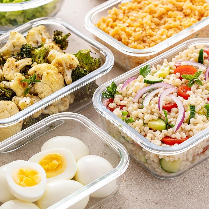 Freshware Glass Storage Containers