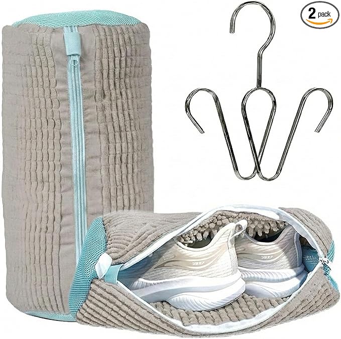 Shoe Washing Machine Bag – 2 Pack Mesh Laundry Bags