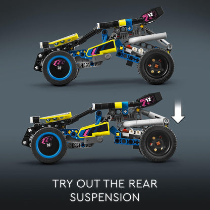 LEGO Technic Off-Road Race Buggy Toy Car - Building Set for Boys & Girls, Ages 8+ - Race Car W/Detailed Features - Gift for Birthdays - 42164