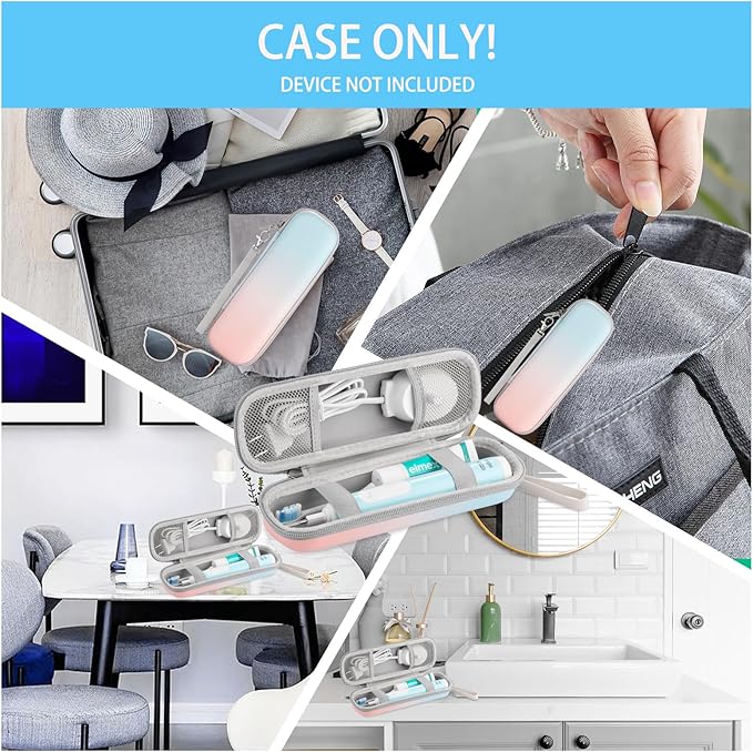 Toothbrush Travel Case for Oral B/Oral-B Pro 1000 1500 5000 7000 7500 9600/
