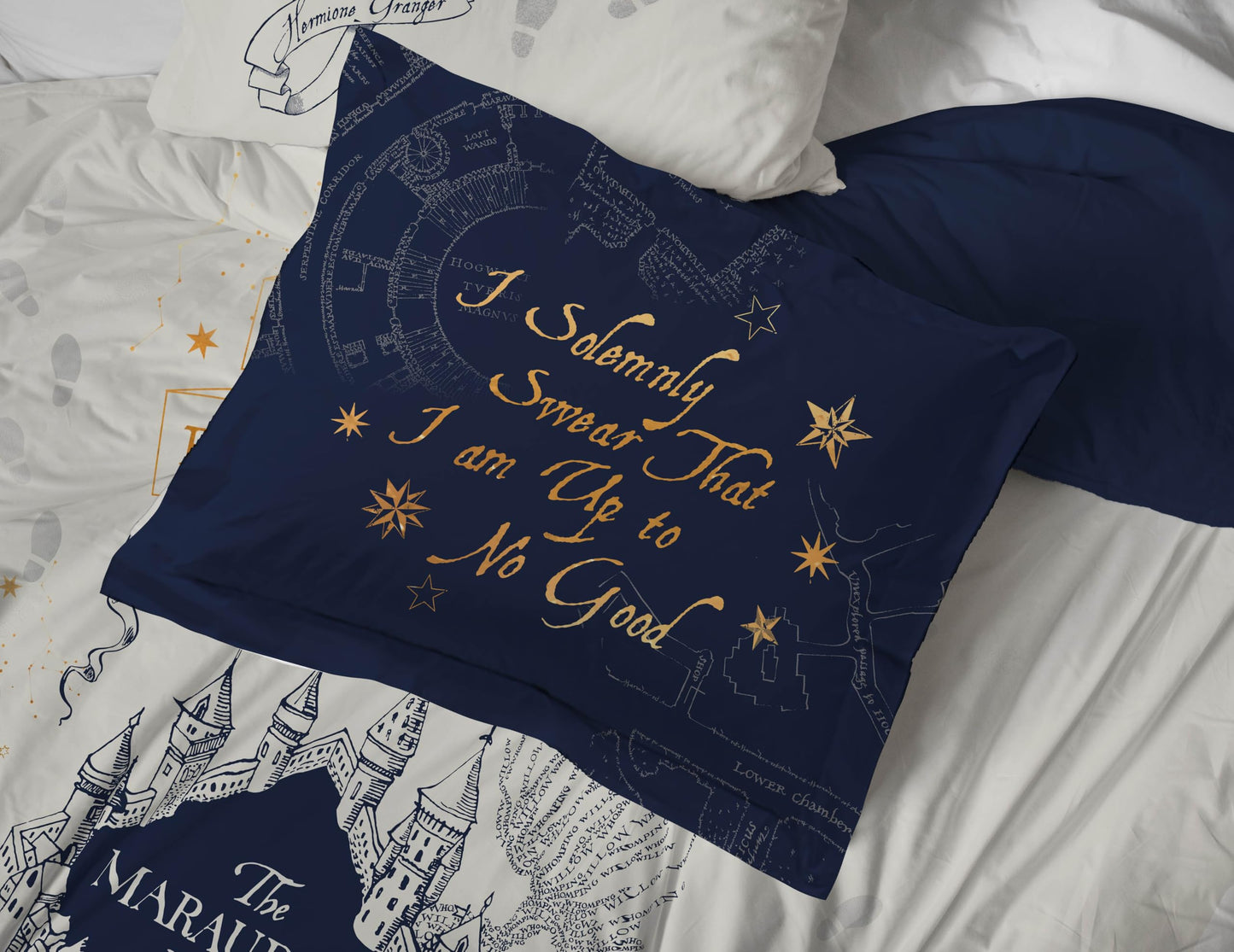 Jay Franco Kids Bed Set, Beige, Harry Potter, 5 Piece Twin