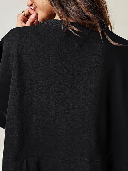 Dokuritu Halloween Sweatshirts for Women Crew Neck Pullover Tops Oversized Sweatshirt Mini Dress