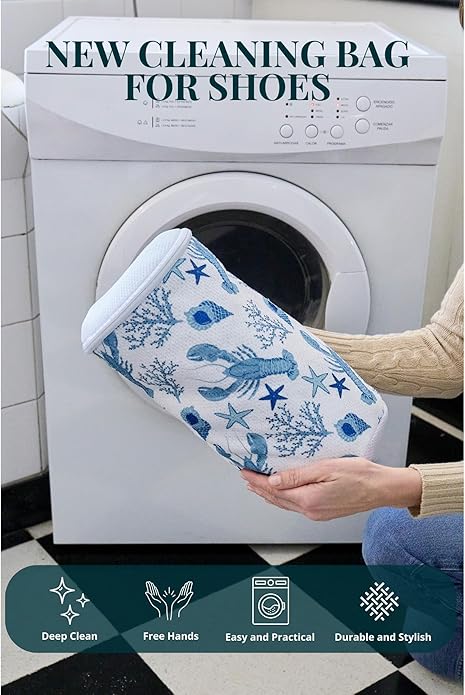 Bluehome Shoe Washing Machine Bags – Protective Mesh Laundry Bags
