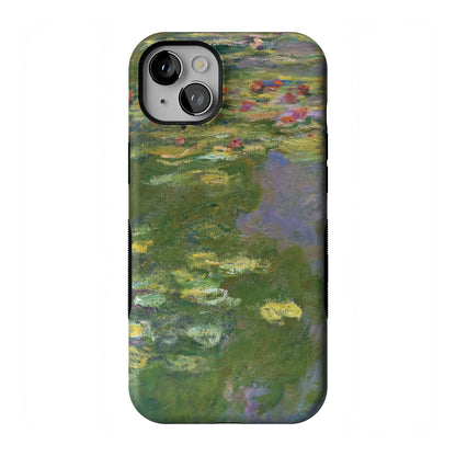 Casely iPhone 14 Plus Case | Sage Garden | Green Floral | Compatible with MagSafe | Bold Protective Design